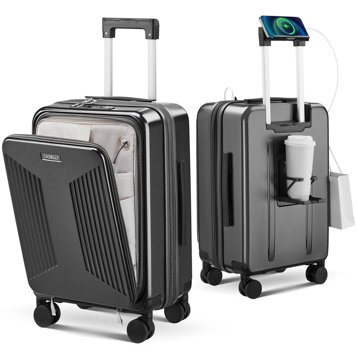 Unisex Smart Multi-Functional Carry-On Luggage Kalsten