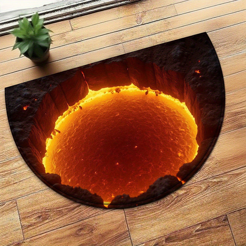 Artistic Ocean Design Doormat