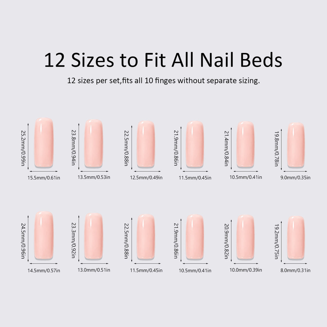 Artificial artificial nails with elegant flower design and luxurious accents Kalsten