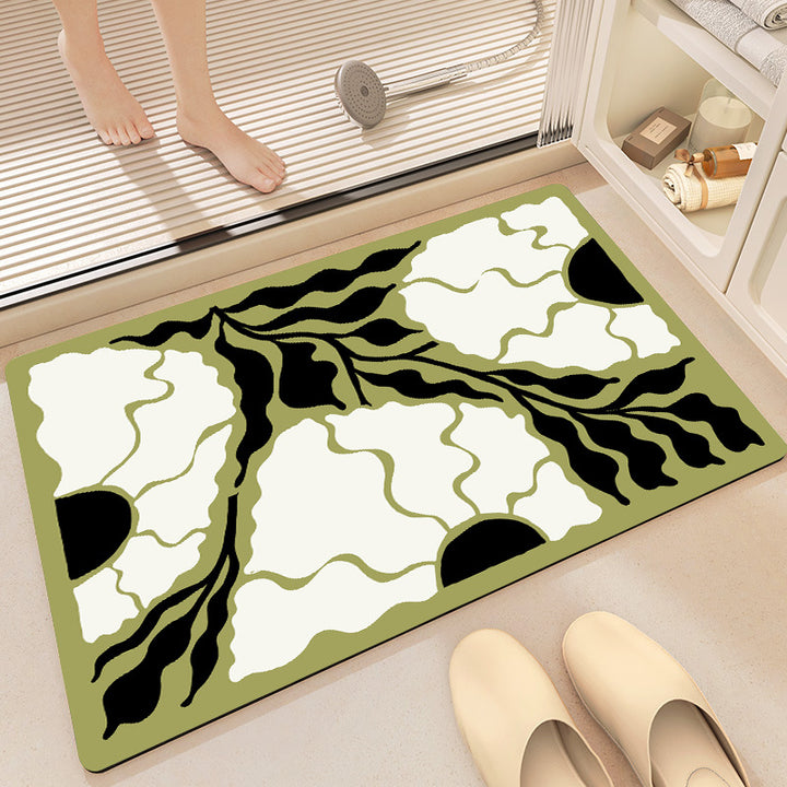 Floral Print Area Rug Kalsten