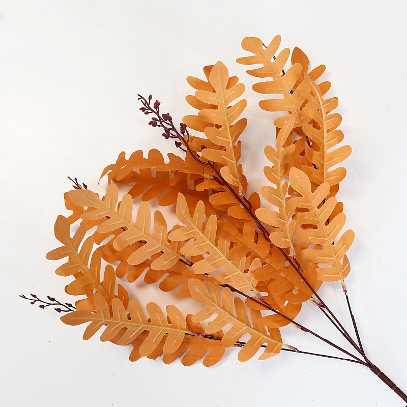 Elegant Faux Leaf Stem Arrangement