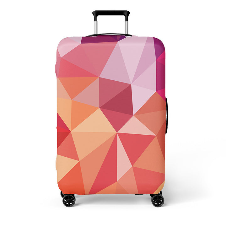 Heart-Patterned Hard Shell Luggage Kalsten