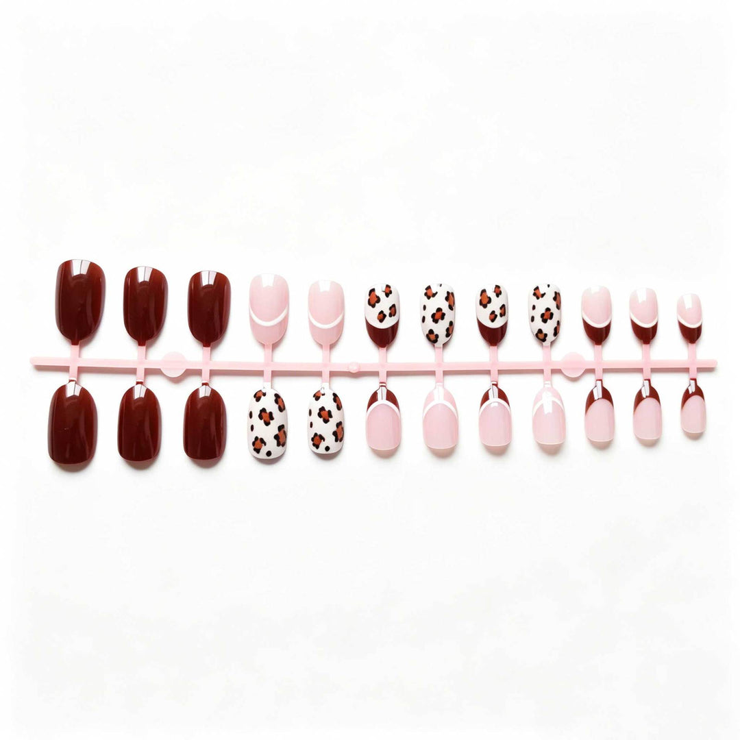 Wild Animal Print Nail Art Set