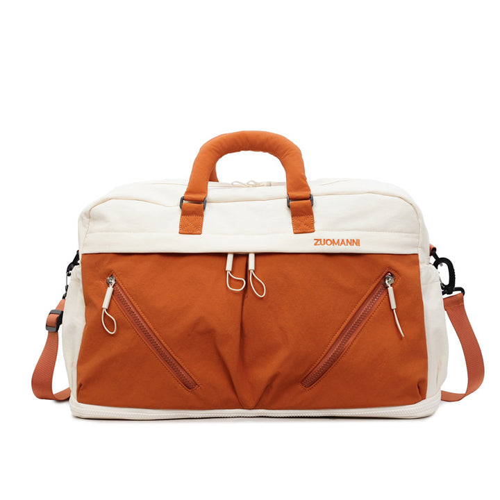 Stylish Dual-Compartment Weekender Bag