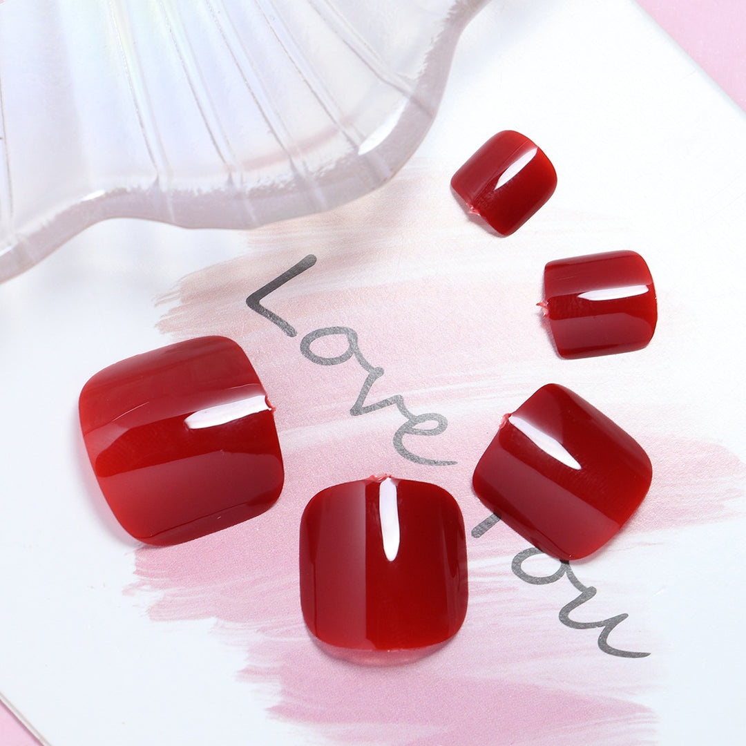 Premium Pedicure Press-On Nails Kalsten