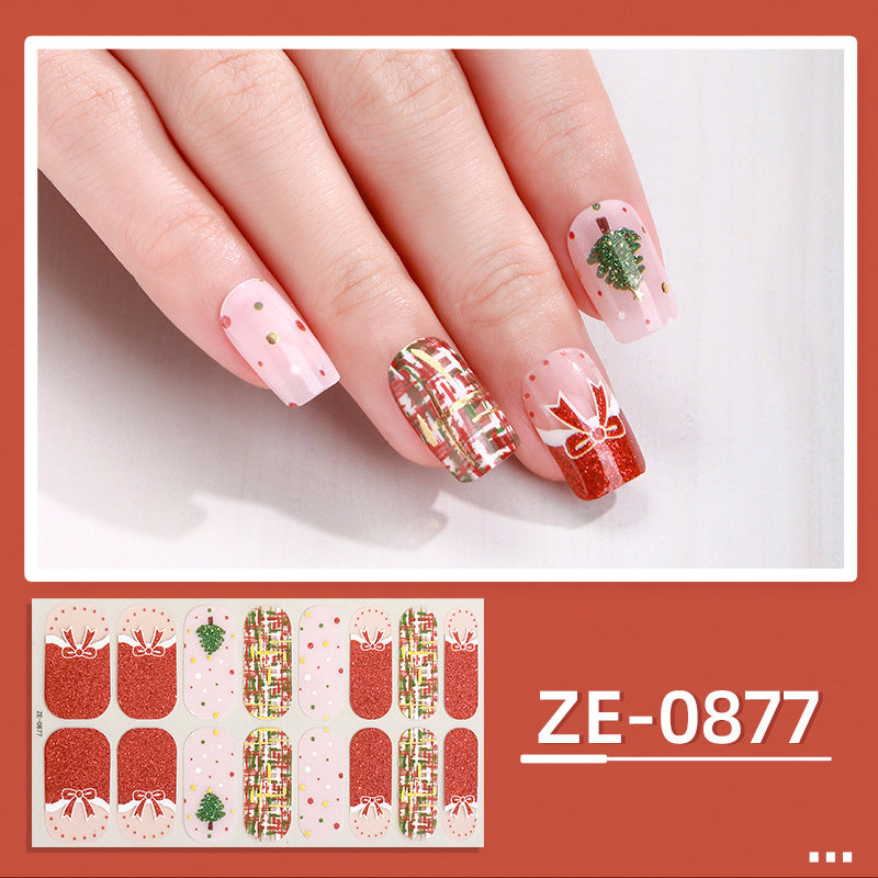 Holiday-Themed Nail Art
