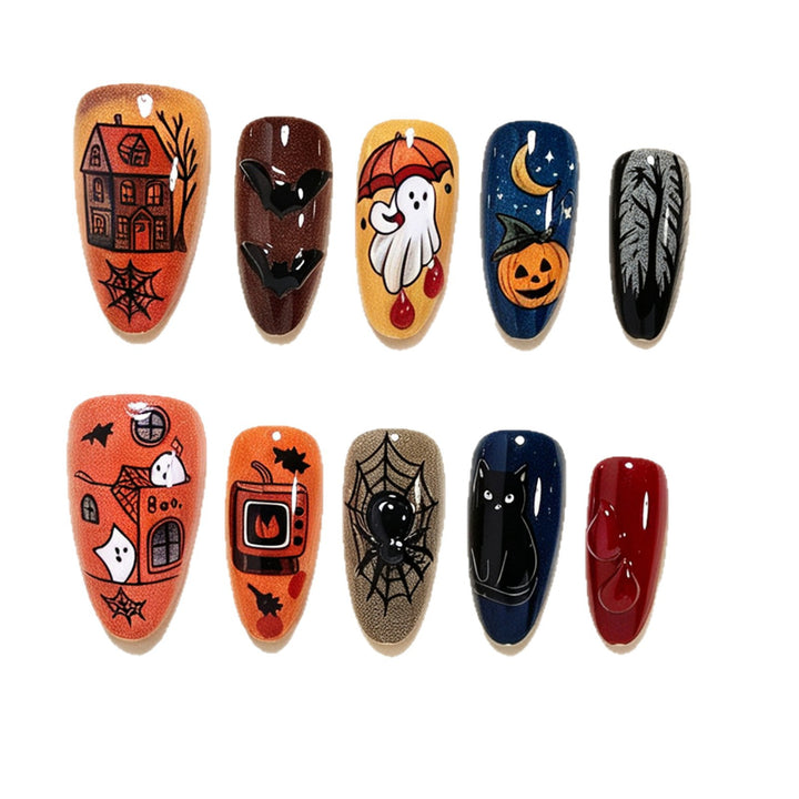Creative Halloween Nail Art Set Kalsten