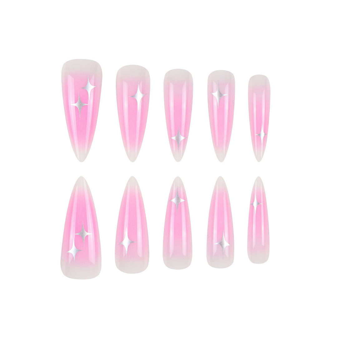 Elegant Stiletto Nail Art Kalsten