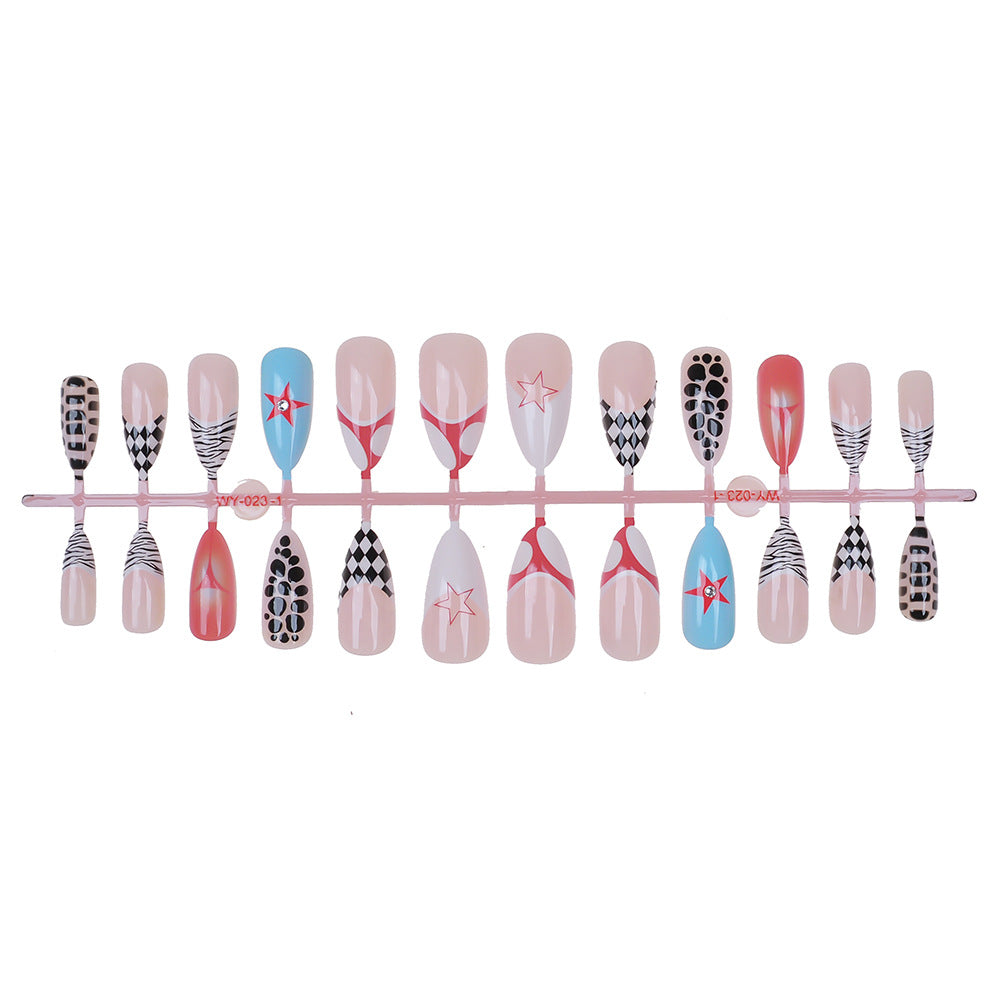 Artistic Press-On Nail Set Kalsten