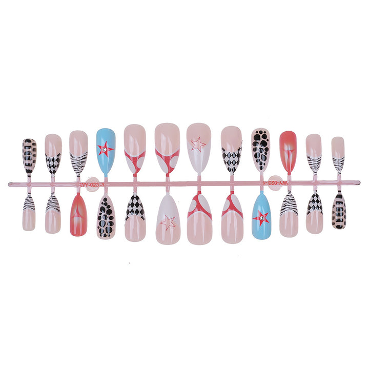 Artistic Press-On Nail Set Kalsten