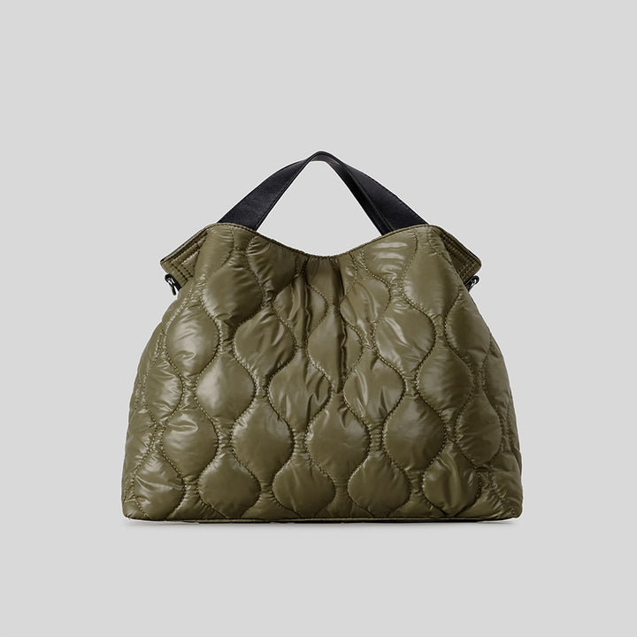 Puffed Quilted Tote