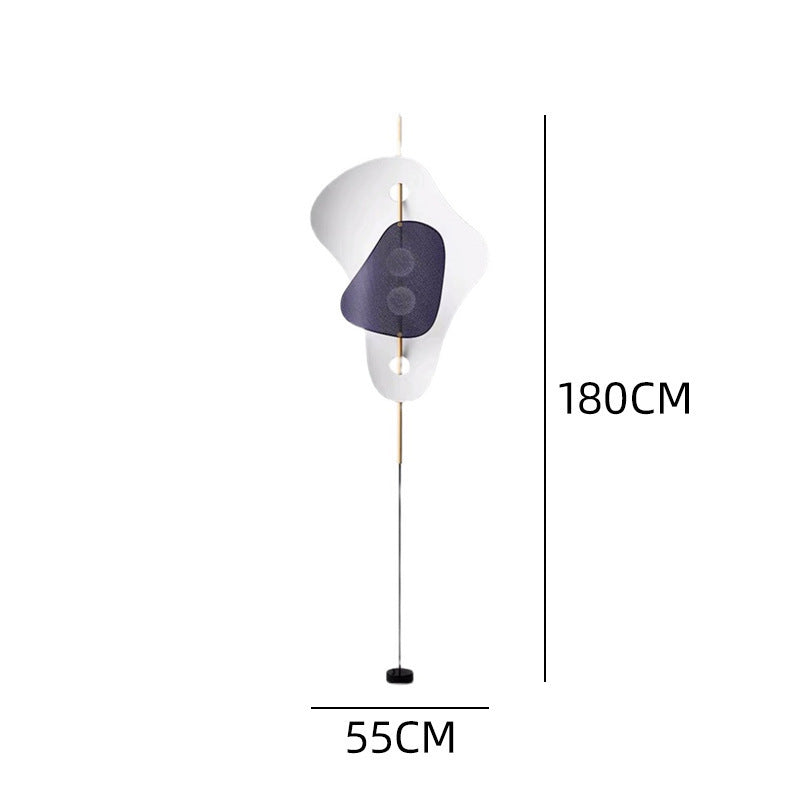 Abstract Floor Lamp with Unique Organic Design