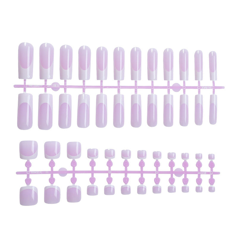 Elegant Sculpted Press-On Nail Art Set Kalsten