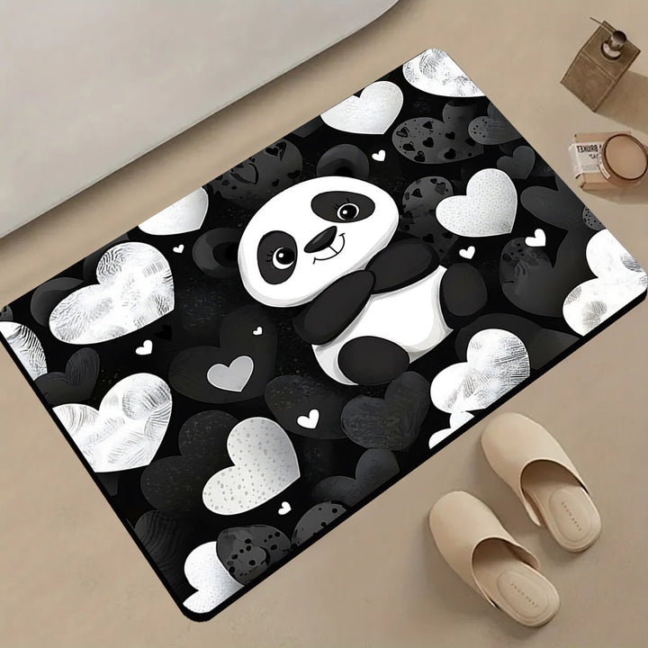 Artistic Mandala Design Bath Mat