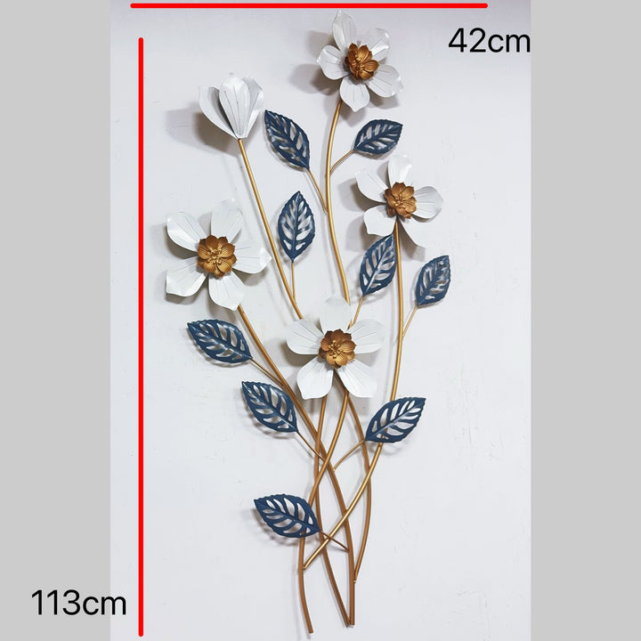 Elegant Floral Wall Sculpture Kalsten