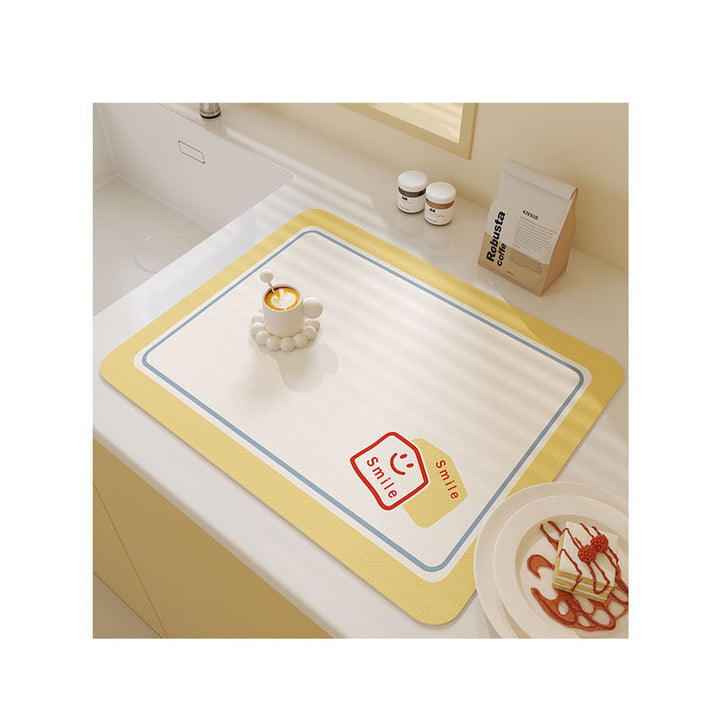 Smiling Faces Kitchen Mat Kalsten