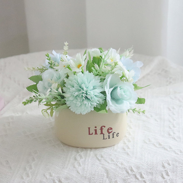 Decorative Floral Arrangement for Tabletop Decor