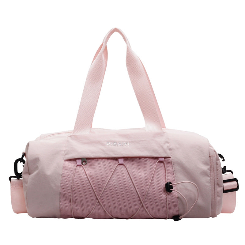 Mesh-Designed Sports Duffle Bag