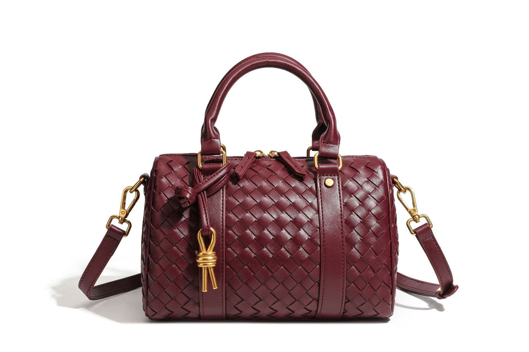 Woven Leather Handbag Kalsten