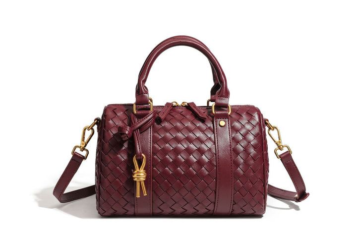 Woven Leather Handbag Kalsten