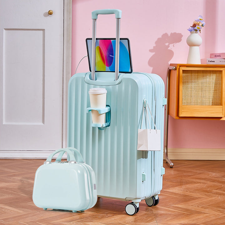 Functional Tech-Integrated Rolling Suitcase Kalsten