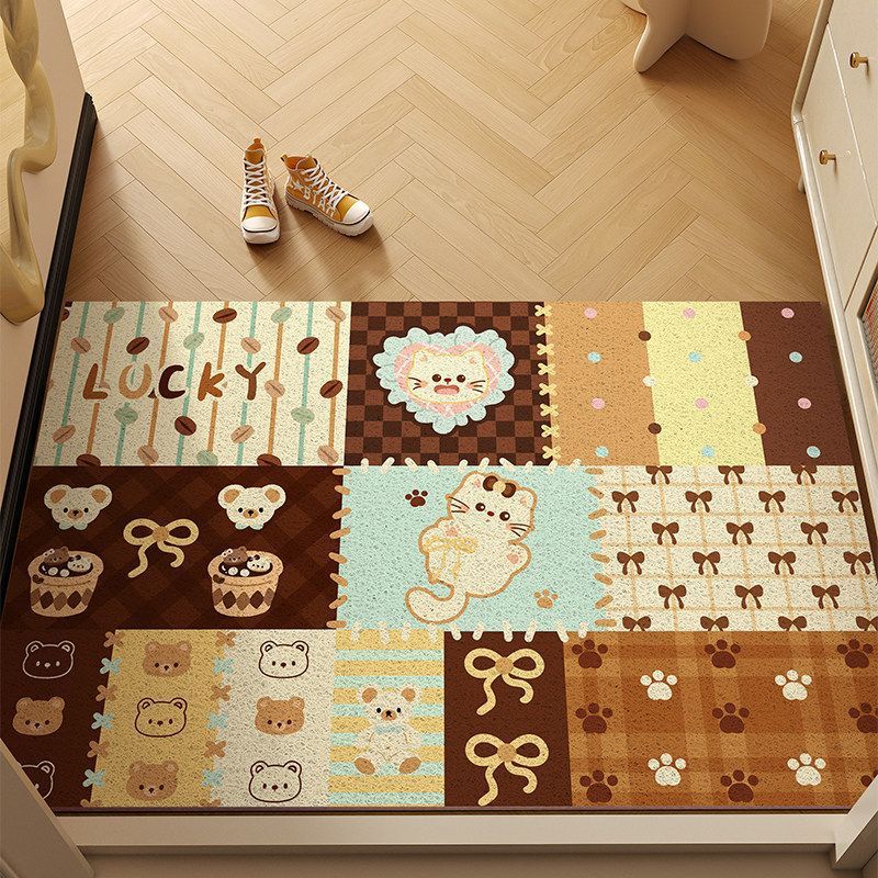 Cartoon-Themed Entrance Mat