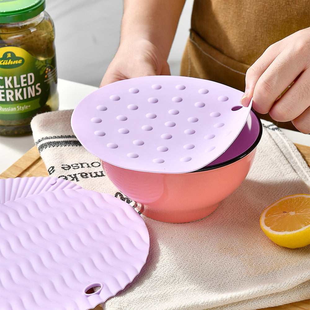 Heat-resistant silicone coaster with non-slip surface Kalsten