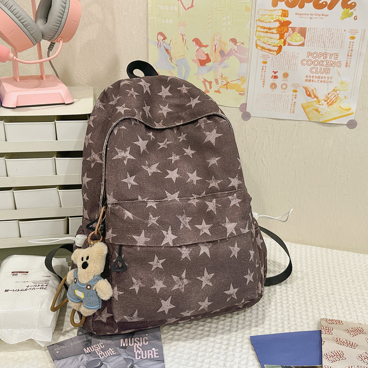 Casual Star-Print Backpack Kalsten 1791205441