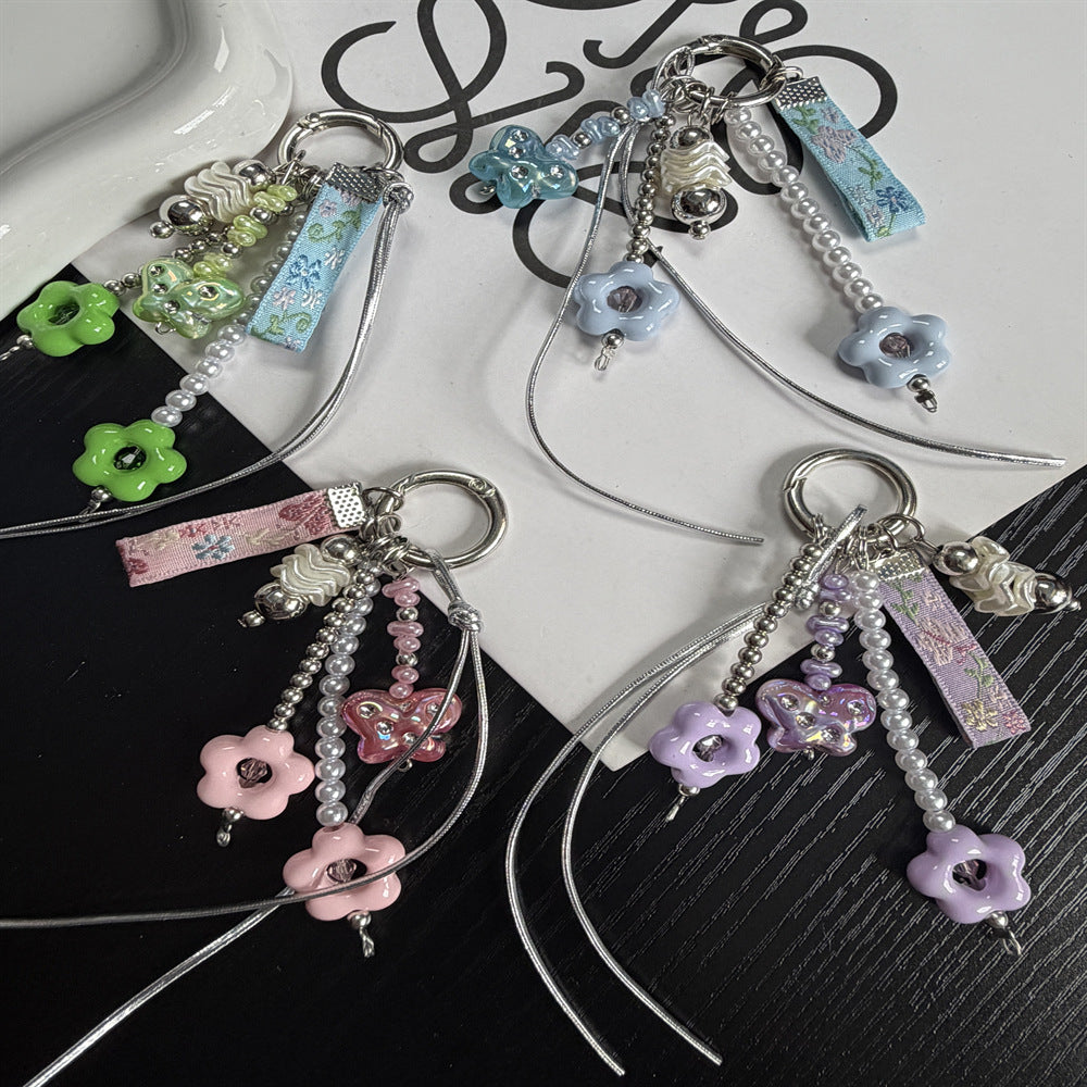 Decorative Flower Charm Keychain Kalsten 1790135187