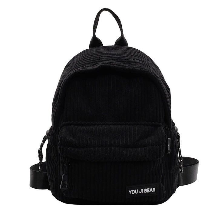 Corduroy Compact School Backpack Kalsten