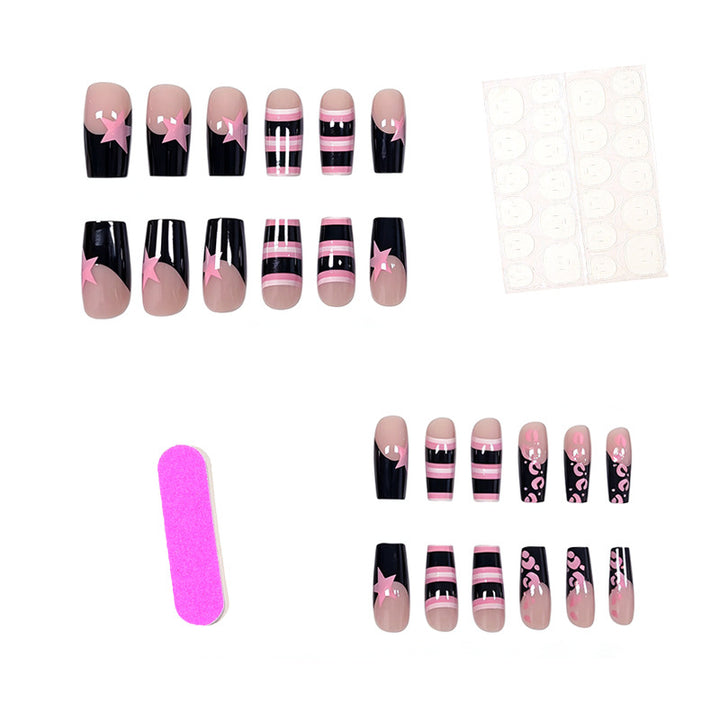 Artistic Press-On Acrylic Nail Enhancements Kalsten