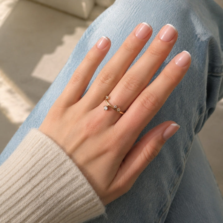 Chic Almond-Shaped Press-On Nail Set Kalsten