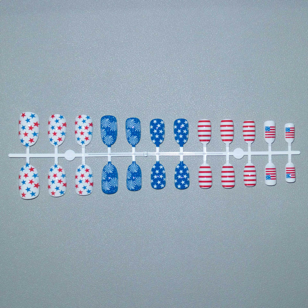 Patriotic Nail Art