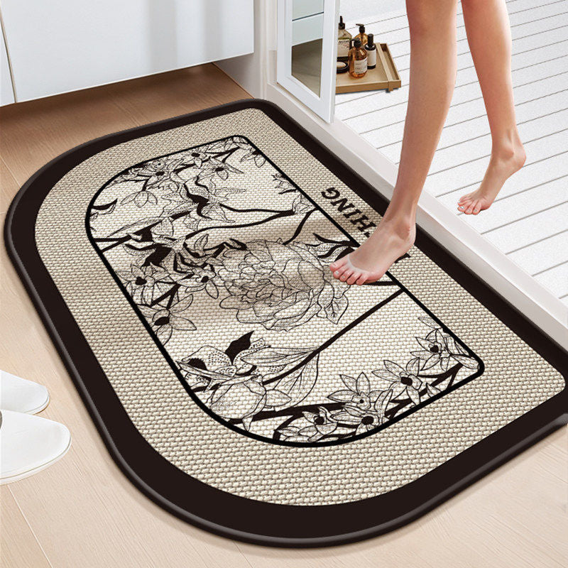 Non-Slip Inspirational Bathroom Mat Kalsten
