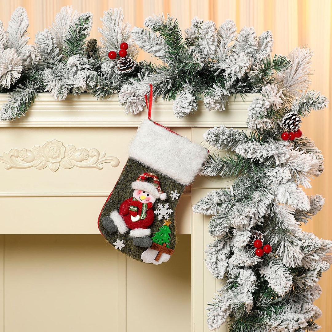 Christmas Stocking with Festive Motif Kalsten