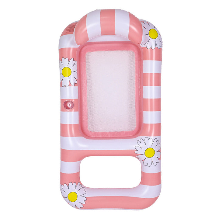 Women's Inflatable Lounge with Floral Pattern Kalsten