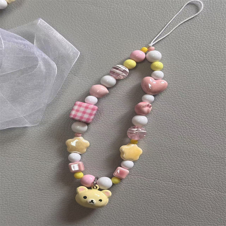 Cute Themed Beaded Charm Necklace Kalsten