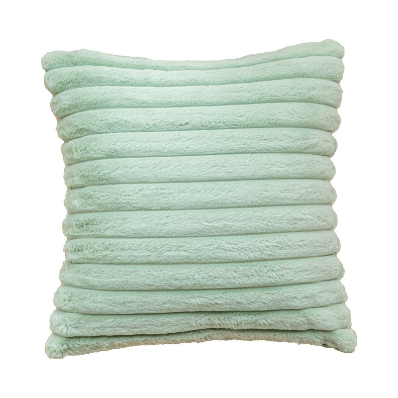 Cozy Textured Plush Cushion