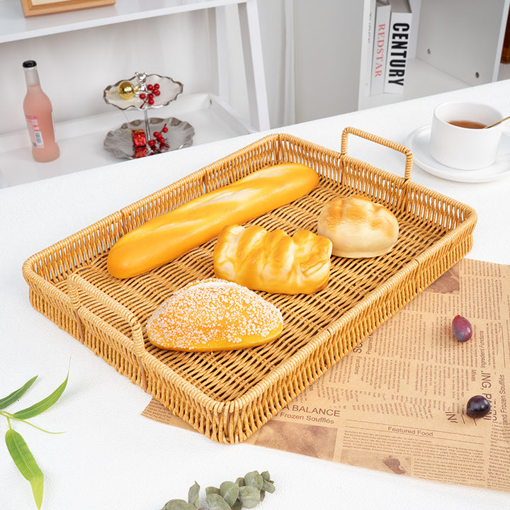Handwoven Serving Tray Kalsten