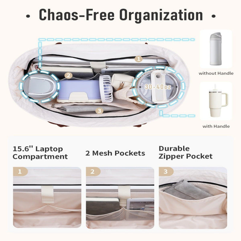 Spacious Multi-Functional Tote Bag Kalsten