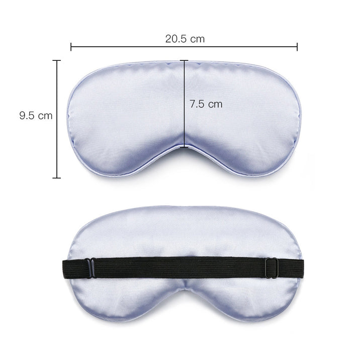 Unisex nan luxurious satin sleep mask with anatomical contour and adjustable elastic band Kalsten