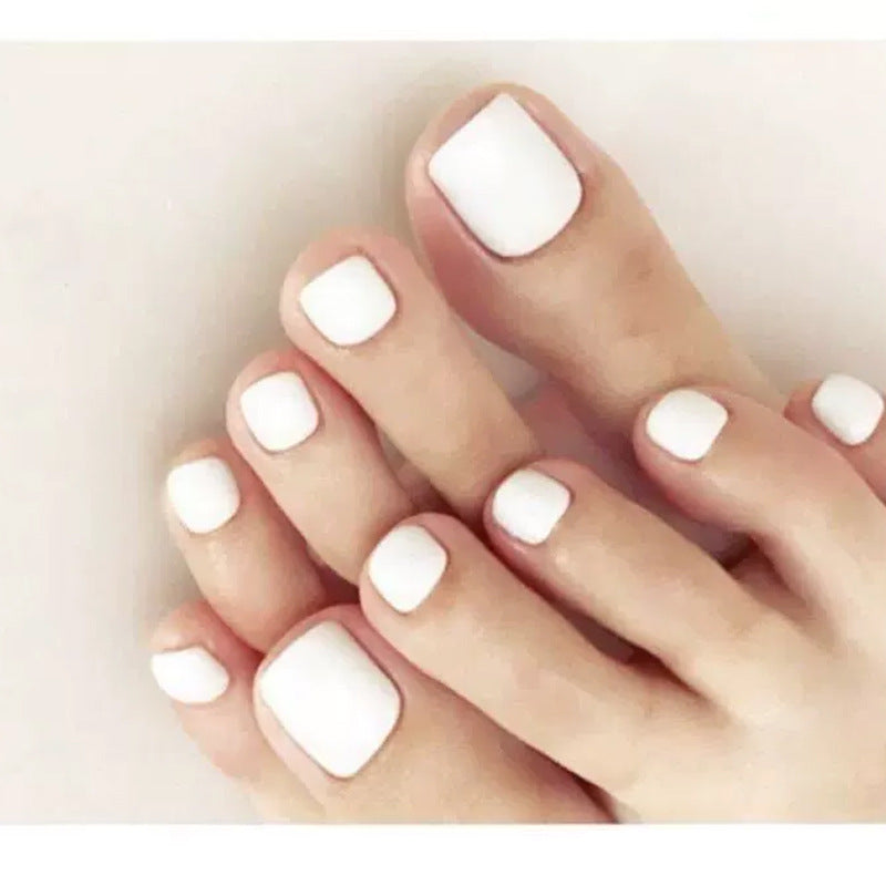 Premium Glossy Press-On Toenail Set Kalsten