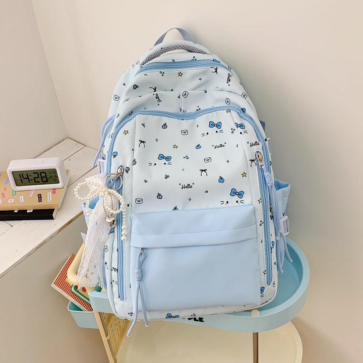 Leisure backpack with charming design and practical compartments Kalsten