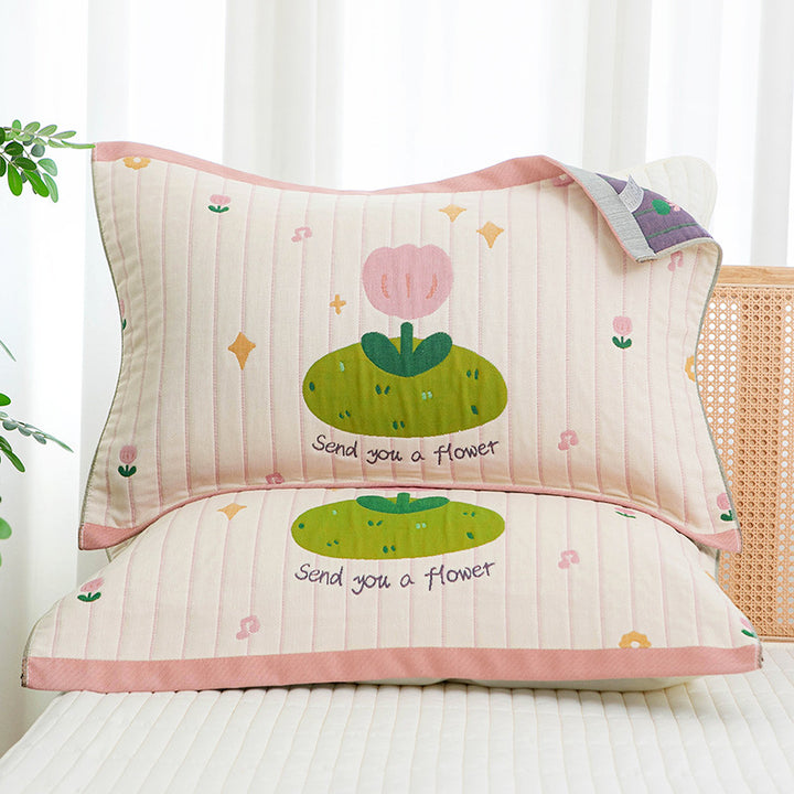 Women's cushion covers with cheerful patchwork design Kalsten