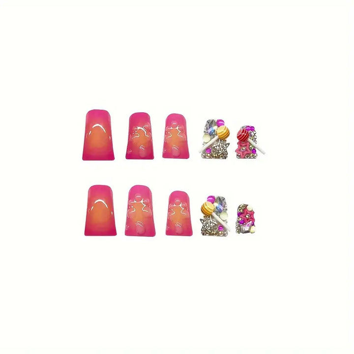 Artistic Glam Nail Extensions Kalsten