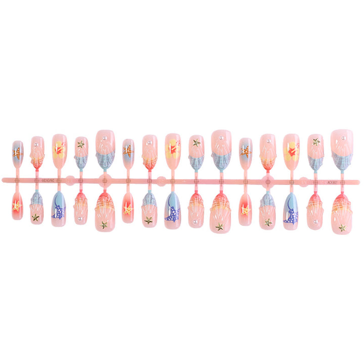 Creative Shell Design Press-On Nail Set kalsten