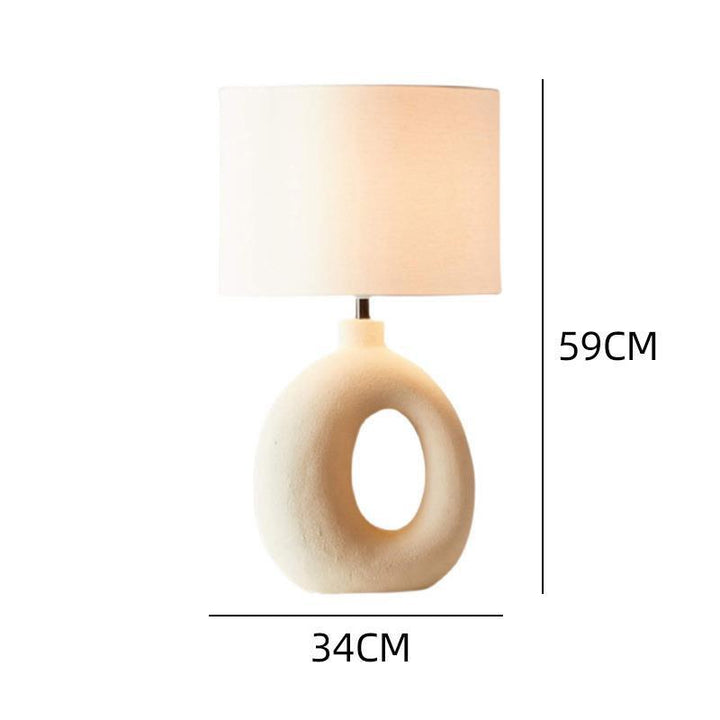 Sculptural Ceramic Table Lamp