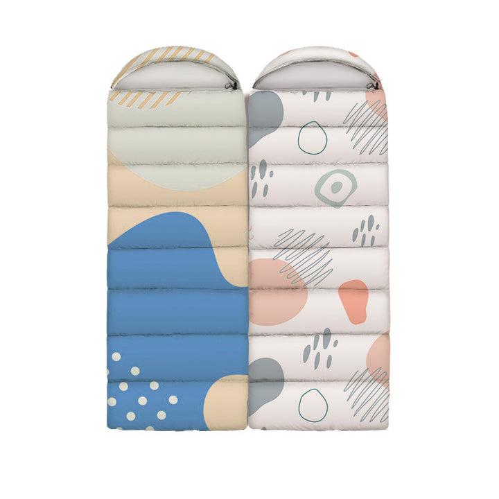 High-quality and warm sleeping bag with headrest Kalsten