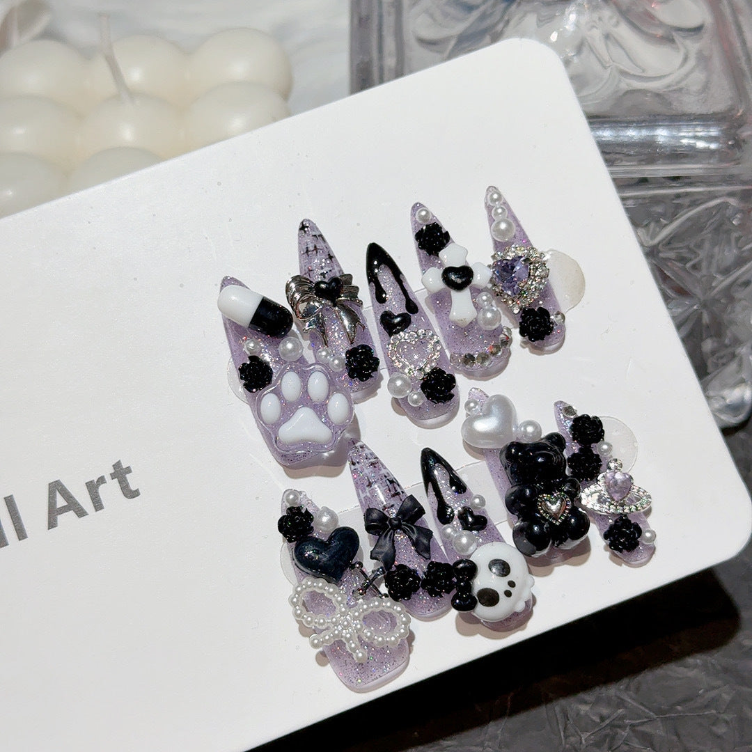 Decorative 3D Themed Nail Art Set