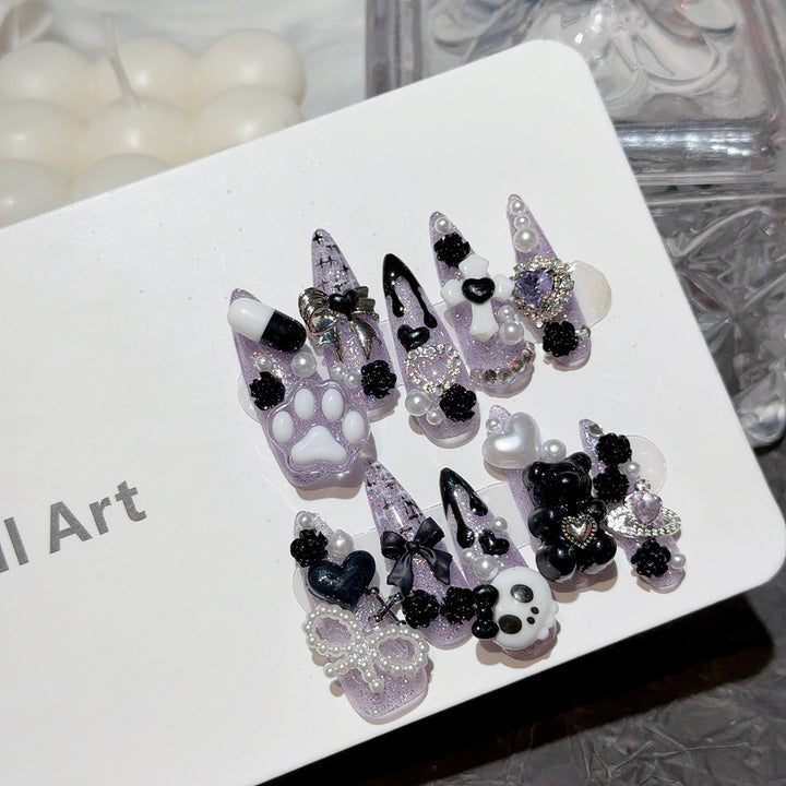Decorative 3D Themed Nail Art Set